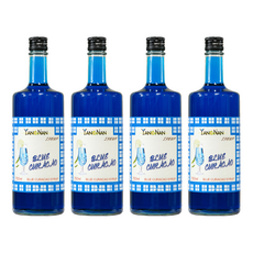 YANGNAN 仰南 藍柑香風味糖漿 750ml (柑橘風味、調酒), 4瓶