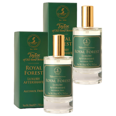 Taylor of Old Bond Street 皇家森林 鬍後水 50ml 無酒精, 2瓶