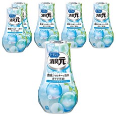 KOBAYASHI 小林製藥 消臭元 浴廁除臭劑, 清新皂香, 400ml, 6瓶