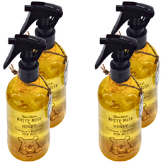 John's Blend 迪士尼香氛噴霧 維尼, White Musk x Honey 香味, 280ml, 4瓶
