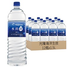 光隆海洋生技 水渼鎂百分之百海洋深層水 1.5L, 12瓶