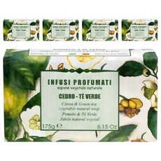 Iteritalia 頂級香氛皂 茶蘊青橘, 5個, 175g