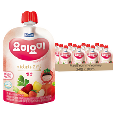 Maeil Yommy Yommy 每日 Yomi Yomi 蔬果汁, 100ml, 24包