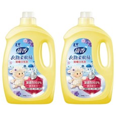 毛寶 衣物柔軟精 防霉日光浴, 3.2kg, 2瓶