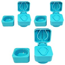 愛您好 五合一省力切藥器 多功能 磨粉器 攜帶方便 藥品分裝 輕鬆切藥 安全材質 操作簡單, 3入