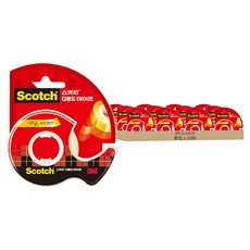 3M Scotch 多用途膠帶座 12mm x 30m #523, 20個, 單色