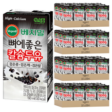 Vegemil 加鈣黑豆黑芝麻豆奶, 190ml, 64入