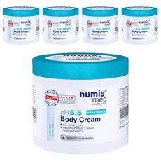 numis med 樂美思 pH5.5身體乳霜, 400ml, 5罐