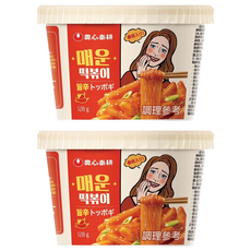 TAEKYUNG 泰耕 辣炒年糕冬粉杯 韓國道地味 麵條Q彈有勁, 2入
