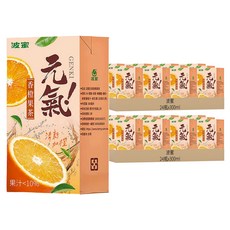 波蜜 元氣香橙果茶, 48瓶, 300ml