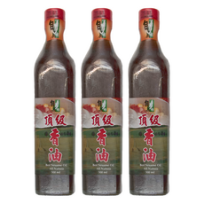 自然鄉 頂級香油, 500ml, 3瓶
