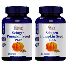 ESMOND NATURAL 愛司盟 攝利淨南瓜籽軟膠囊, 含不飽和脂肪酸 60顆/瓶, 2罐