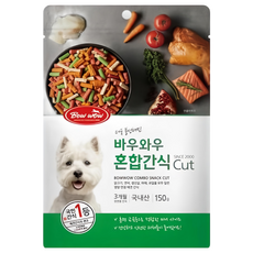 Bow wow 狗零食, 1個, 150g, 高鈣海陸鮮蔬條