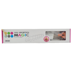 Lassley MAGIC強力吸盤多功能雙掛架 承重:6KG, 橘色, 1個