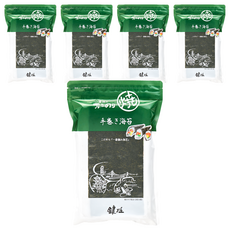 HADA 鍵庄 一番摘手卷御飯糰用海苔, 21g, 5包