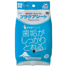 TAURUS 齒垢清光光 牙菌斑對策濕紙巾 TD151392 寵物用, 30張, 1包