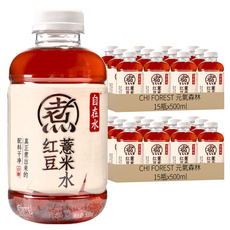 CHI FOREST 元氣森林 自在水 紅豆薏仁水, 500ml, 30瓶