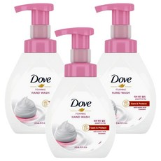 Dove 多芬 泡沫洗手液, 蜜桃百合香, 240ml, 3瓶
