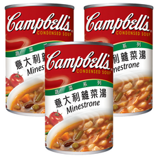 金寶 義大利蔬菜湯 Minestrone, 305g, 3罐