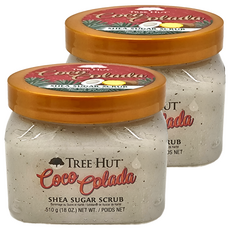 Tree Hut 樹上小屋 乳油木蜜糖身體磨砂膏 Coco Colada 510g, 2件