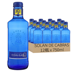 SOLAN DE CABRAS 西班牙神藍氣泡水, 750ml, 12瓶