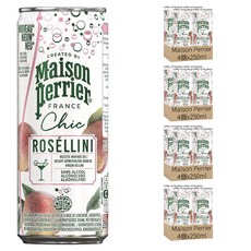 Maison Perrier Chic 氣泡雞尾酒風味飲 蜜桃貝里尼, 250ml, 16個