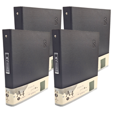 JOY STAR 大人 3孔資料夾 A4, 墨舞, 4個