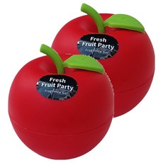 bebehome 車用趣味水果香氛 紅蘋果, 2個, 蘋果 + 青草