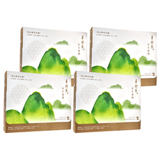 HGT 華剛茶業 萌來運轉 梨山輕焙烏龍茶包禮盒 3g, 40包, 4盒