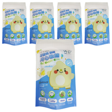 膠囊式機能夾心軟糖，安心給孩子吃的零食，滿足口感又補充營養, 7顆, 3.6g, 5袋