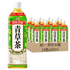 統一 原味本舖 青草茶, 600ml, 24瓶