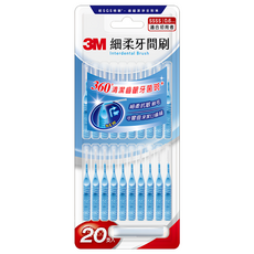 3M 細柔牙間刷 I型 SSSS, 0.6mm, 20個裝, 1個