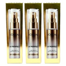 L'OREAL PARiS 巴黎萊雅 台灣公司貨 多效防護控油美肌乳 控油小銀管, 自然膚色潤色, 3瓶