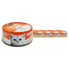 Kit Cat 山羊奶湯罐, 雞肉 + 鮭魚, 70g, 24罐