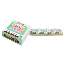 OMA&Baby 拭拭樂 嬰幼兒紗布毛巾 20 x 20cm, 32g ± 10%, 20張, 12包