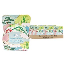 Bentoto House 本朵愛舍 日式和風和紙膠帶 20mm x 5m ,閑雲仙鶴,9個