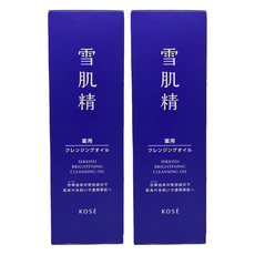 KOSE 高絲 SEKKISEI 雪肌精 澄白薏透潔顏油 2瓶 溫和卸妝 深層清潔, 150ml