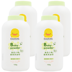 PiYOPiYO 黃色小鴨 酵素爽身粉, 150g 嬰兒護膚, 呵護寶寶的嬌嫩肌膚, 4瓶