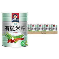 QUAKER 桂格 有機米精 4個月以上適用, 500g, 12罐