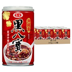 愛之味 黑八寶, 340g, 12罐