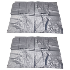 搬家打包袋 Set 新PE料, 小(80 x 55cm), 灰色, 2組