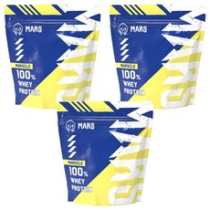 MARS 戰神 MUSCLE 濃縮乳清蛋白 巧克力, 500g, 3包
