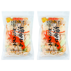 岡田屋 海老綜合餅, 多種海鮮風味蝦餅 185g, 2包