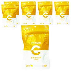 中化健康360 倍喜多口含錠 維生素C 500mg, 30顆, 6包