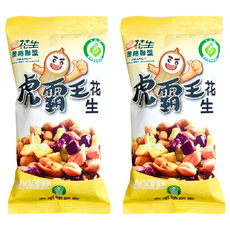 虎尾鎮農會 虎霸王花生 奶油香蔥薯叔, 70g, 2包