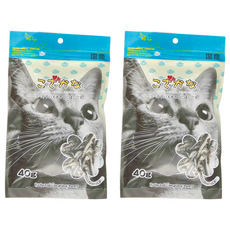 藤澤 小魚乾 犬貓適用, 混合口味, 40g, 2包