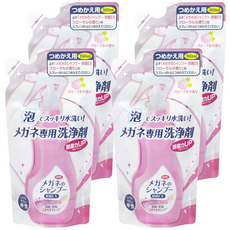 SOFT99 眼鏡除菌清潔液 補充包 叢林花語160ml 溫和清潔 不傷鏡片 泡沫深入清潔, 160ml, 4包, 叢林花語