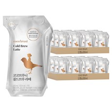 Cocobruni 冷萃拿鐵飲料, 可回收再利用包裝, 安心環保, 各種溫度可保存, 方便直接引用, 200ml, 24包