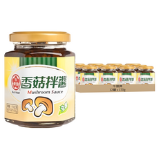 牛頭牌 香菇拌醬, 精選台灣在地香菇, 無防腐劑, 素食可食, 170g, 12罐