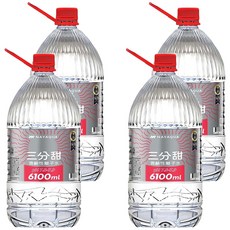 NAYAQUA 耐雅格生技 三分甜 PH7.5 微鹼性離子水, 6.1L, 4桶